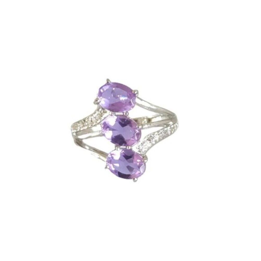 Alexite Lavender Spray Ring Size 10-1/4